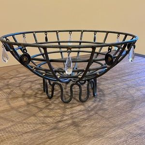Iron & Crystal Bowl